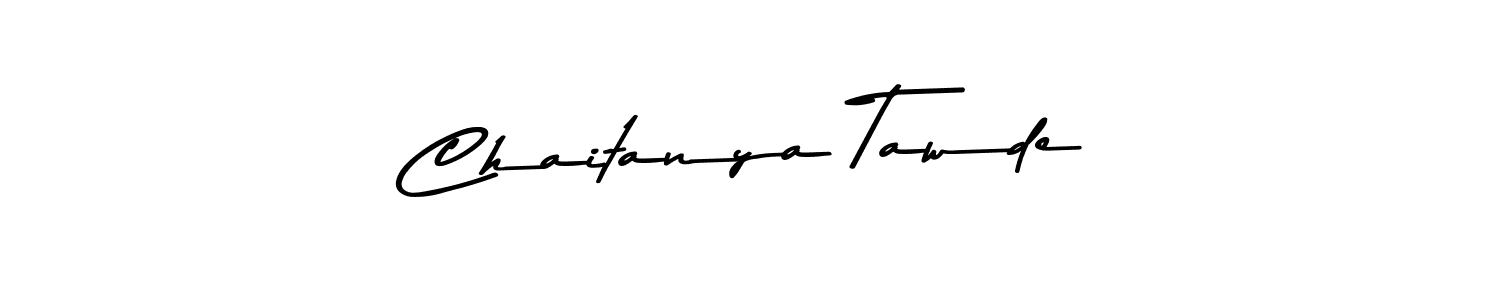 This is the best signature style for the Chaitanya Tawde name. Also you like these signature font (Asem Kandis PERSONAL USE). Mix name signature. Chaitanya Tawde signature style 9 images and pictures png