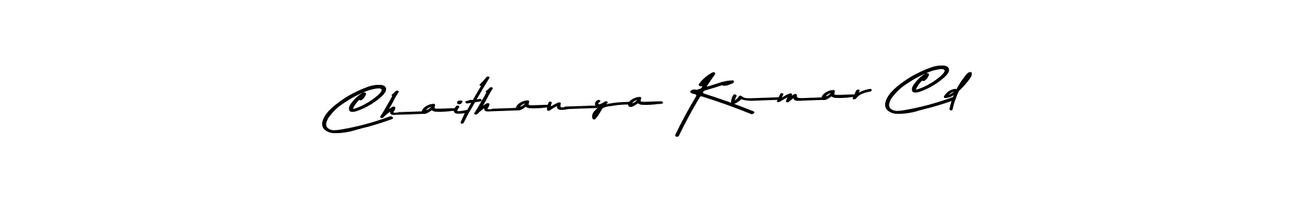 You should practise on your own different ways (Asem Kandis PERSONAL USE) to write your name (Chaithanya Kumar Cd) in signature. don't let someone else do it for you. Chaithanya Kumar Cd signature style 9 images and pictures png