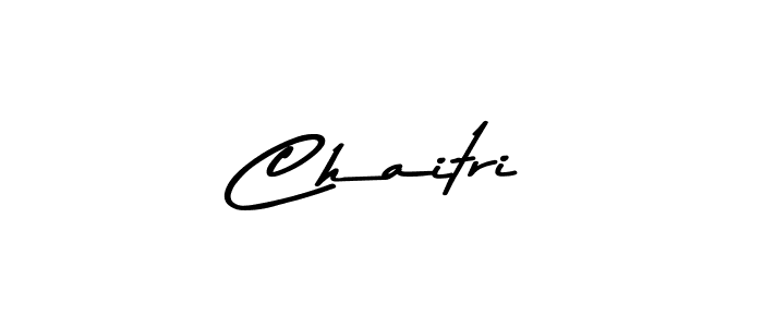 How to make Chaitri name signature. Use Asem Kandis PERSONAL USE style for creating short signs online. This is the latest handwritten sign. Chaitri signature style 9 images and pictures png