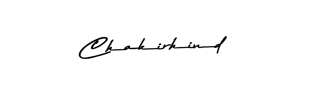 How to make Chakirhind name signature. Use Asem Kandis PERSONAL USE style for creating short signs online. This is the latest handwritten sign. Chakirhind signature style 9 images and pictures png