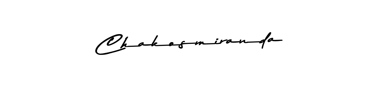 How to make Chakosmiranda signature? Asem Kandis PERSONAL USE is a professional autograph style. Create handwritten signature for Chakosmiranda name. Chakosmiranda signature style 9 images and pictures png