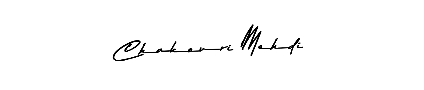 Chakouri Mehdi stylish signature style. Best Handwritten Sign (Asem Kandis PERSONAL USE) for my name. Handwritten Signature Collection Ideas for my name Chakouri Mehdi. Chakouri Mehdi signature style 9 images and pictures png