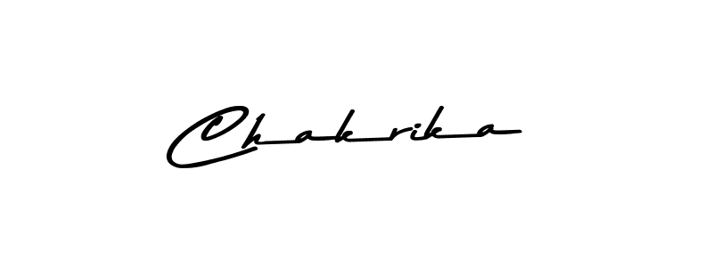 Create a beautiful signature design for name Chakrika. With this signature (Asem Kandis PERSONAL USE) fonts, you can make a handwritten signature for free. Chakrika signature style 9 images and pictures png