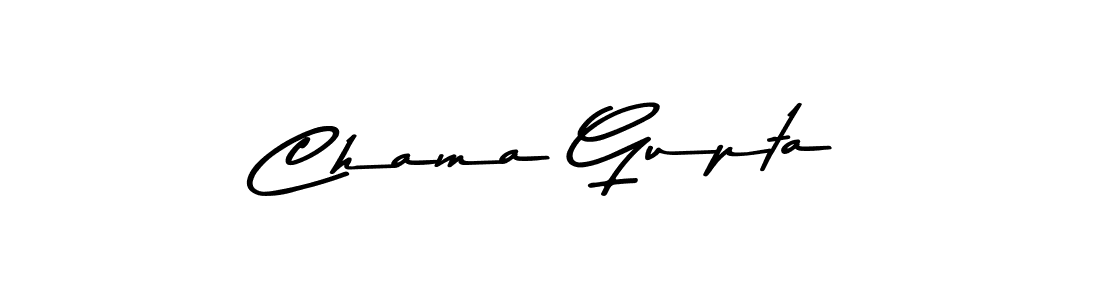 Also we have Chama Gupta name is the best signature style. Create professional handwritten signature collection using Asem Kandis PERSONAL USE autograph style. Chama Gupta signature style 9 images and pictures png