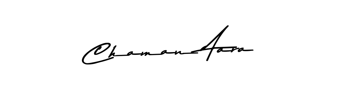 Also You can easily find your signature by using the search form. We will create Chaman Aara name handwritten signature images for you free of cost using Asem Kandis PERSONAL USE sign style. Chaman Aara signature style 9 images and pictures png