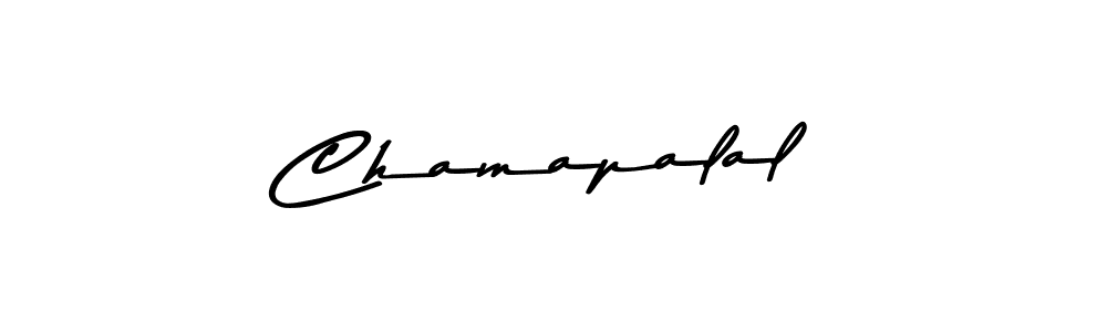 Create a beautiful signature design for name Chamapalal. With this signature (Asem Kandis PERSONAL USE) fonts, you can make a handwritten signature for free. Chamapalal signature style 9 images and pictures png