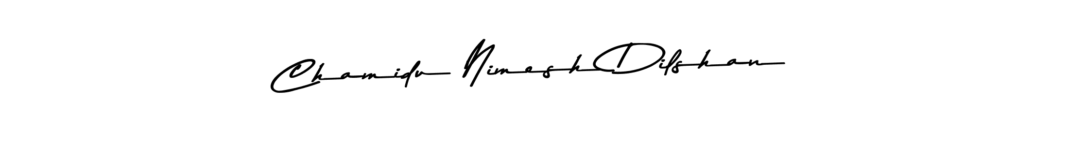 Here are the top 10 professional signature styles for the name Chamidu Nimesh Dilshan. These are the best autograph styles you can use for your name. Chamidu Nimesh Dilshan signature style 9 images and pictures png