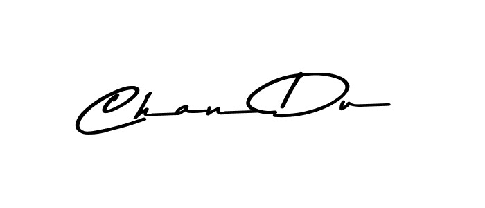 How to make Chan Du signature? Asem Kandis PERSONAL USE is a professional autograph style. Create handwritten signature for Chan Du name. Chan Du signature style 9 images and pictures png