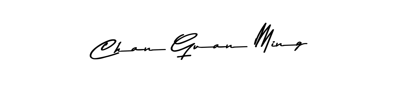 How to make Chan Guan Ming signature? Asem Kandis PERSONAL USE is a professional autograph style. Create handwritten signature for Chan Guan Ming name. Chan Guan Ming signature style 9 images and pictures png