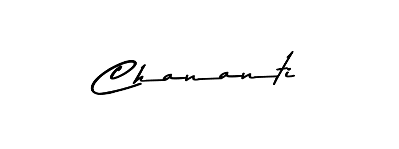 Also we have Chananti name is the best signature style. Create professional handwritten signature collection using Asem Kandis PERSONAL USE autograph style. Chananti signature style 9 images and pictures png