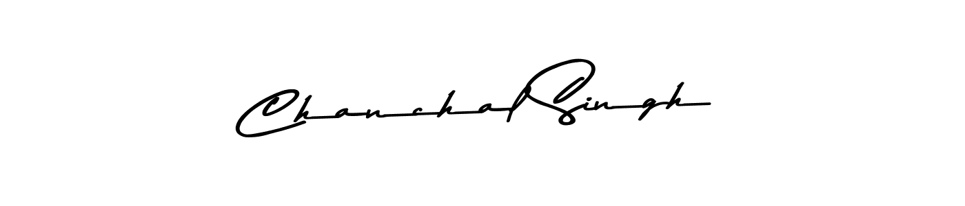 How to make Chanchal Singh signature? Asem Kandis PERSONAL USE is a professional autograph style. Create handwritten signature for Chanchal Singh name. Chanchal Singh signature style 9 images and pictures png