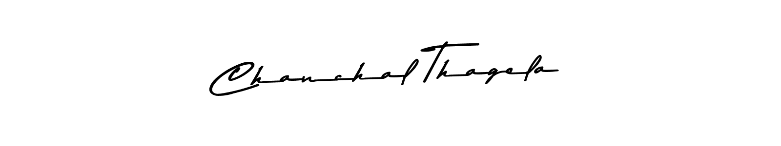 Use a signature maker to create a handwritten signature online. With this signature software, you can design (Asem Kandis PERSONAL USE) your own signature for name Chanchal Thagela. Chanchal Thagela signature style 9 images and pictures png