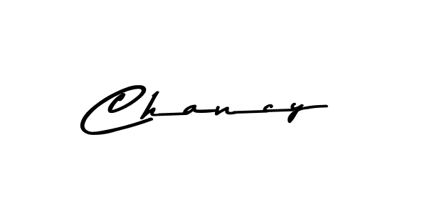 Use a signature maker to create a handwritten signature online. With this signature software, you can design (Asem Kandis PERSONAL USE) your own signature for name Chancy. Chancy signature style 9 images and pictures png