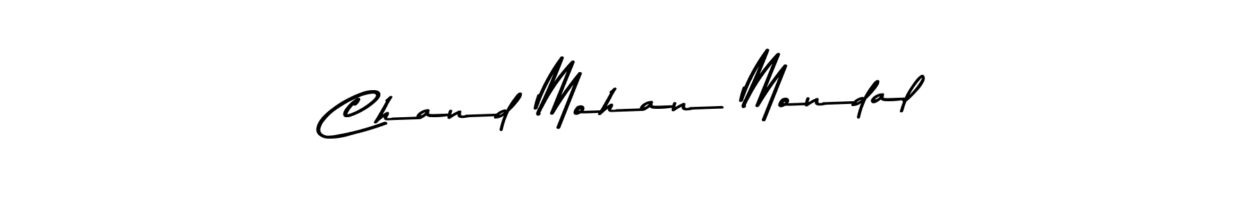 Use a signature maker to create a handwritten signature online. With this signature software, you can design (Asem Kandis PERSONAL USE) your own signature for name Chand Mohan Mondal. Chand Mohan Mondal signature style 9 images and pictures png