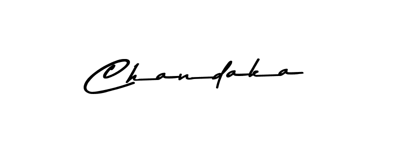 Make a beautiful signature design for name Chandaka. Use this online signature maker to create a handwritten signature for free. Chandaka signature style 9 images and pictures png