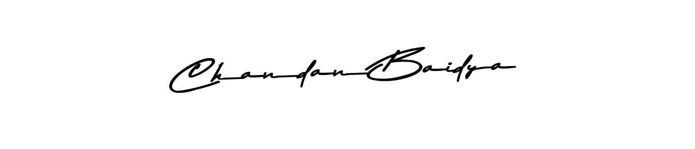 How to make Chandan Baidya signature? Asem Kandis PERSONAL USE is a professional autograph style. Create handwritten signature for Chandan Baidya name. Chandan Baidya signature style 9 images and pictures png