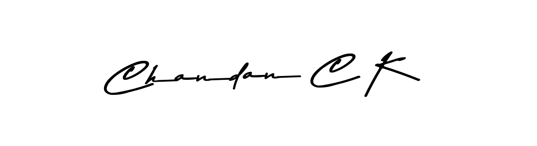 if you are searching for the best signature style for your name Chandan C K. so please give up your signature search. here we have designed multiple signature styles  using Asem Kandis PERSONAL USE. Chandan C K signature style 9 images and pictures png