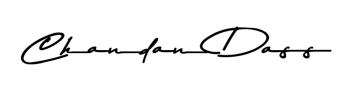 The Asem Kandis PERSONAL USE font gives name Chandan Dass a signature that looks effortless yet distinguished. Download high-res PNG instantly. Chandan Dass signature style 9 images and pictures png