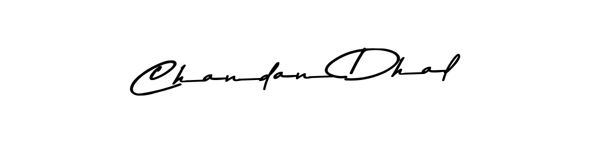 Make a beautiful signature design for name Chandan Dhal. Use this online signature maker to create a handwritten signature for free. Chandan Dhal signature style 9 images and pictures png