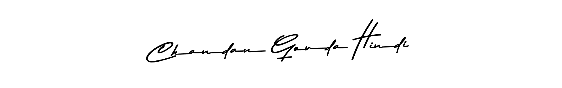 The best way (Asem Kandis PERSONAL USE) to make a short signature is to pick only two or three words in your name. The name Chandan Gouda Hindi include a total of six letters. For converting this name. Chandan Gouda Hindi signature style 9 images and pictures png