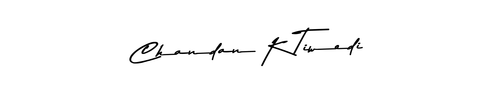 This is the best signature style for the Chandan K Tiwedi name. Also you like these signature font (Asem Kandis PERSONAL USE). Mix name signature. Chandan K Tiwedi signature style 9 images and pictures png