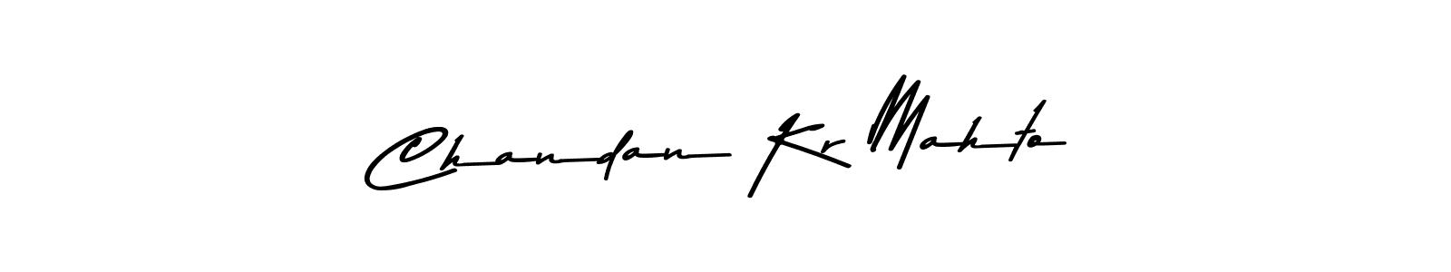 How to make Chandan Kr Mahto signature? Asem Kandis PERSONAL USE is a professional autograph style. Create handwritten signature for Chandan Kr Mahto name. Chandan Kr Mahto signature style 9 images and pictures png