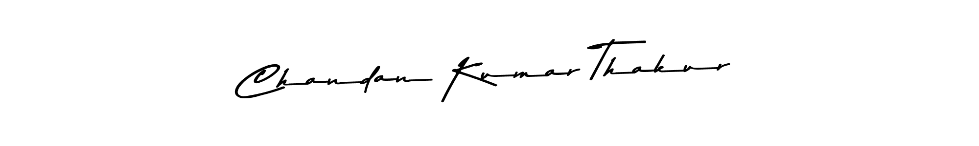 Design your own signature with our free online signature maker. With this signature software, you can create a handwritten (Asem Kandis PERSONAL USE) signature for name Chandan Kumar Thakur. Chandan Kumar Thakur signature style 9 images and pictures png