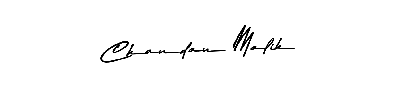 How to make Chandan Malik signature? Asem Kandis PERSONAL USE is a professional autograph style. Create handwritten signature for Chandan Malik name. Chandan Malik signature style 9 images and pictures png