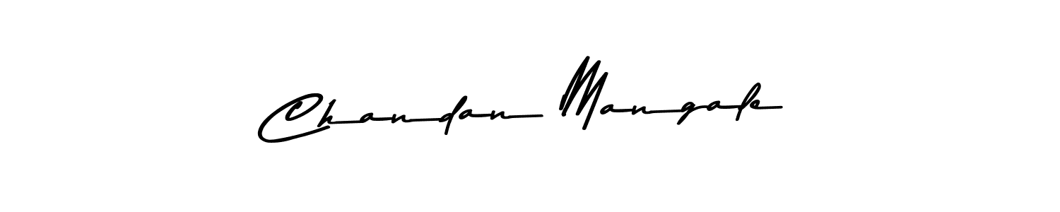 Use a signature maker to create a handwritten signature online. With this signature software, you can design (Asem Kandis PERSONAL USE) your own signature for name Chandan Mangale. Chandan Mangale signature style 9 images and pictures png