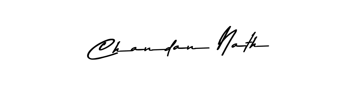 Also we have Chandan Nath name is the best signature style. Create professional handwritten signature collection using Asem Kandis PERSONAL USE autograph style. Chandan Nath signature style 9 images and pictures png
