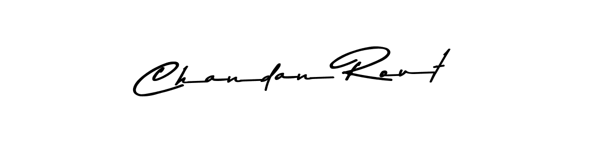 Use a signature maker to create a handwritten signature online. With this signature software, you can design (Asem Kandis PERSONAL USE) your own signature for name Chandan Rout. Chandan Rout signature style 9 images and pictures png