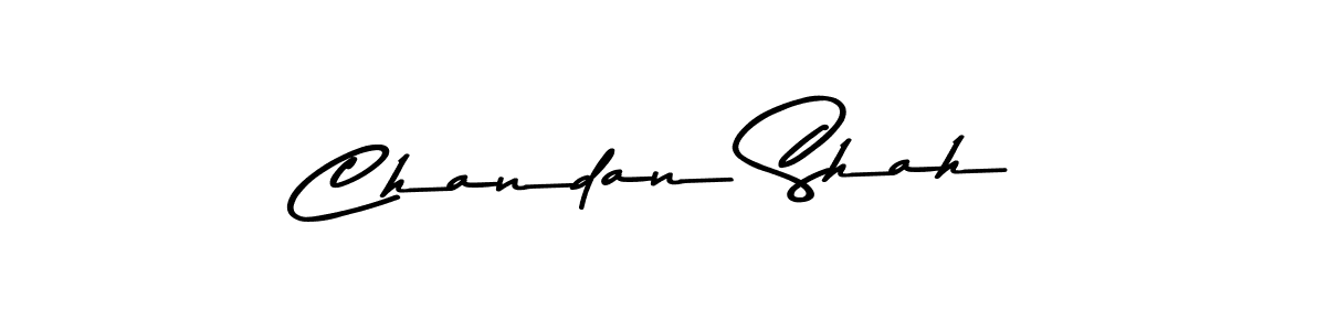 How to make Chandan Shah signature? Asem Kandis PERSONAL USE is a professional autograph style. Create handwritten signature for Chandan Shah name. Chandan Shah signature style 9 images and pictures png