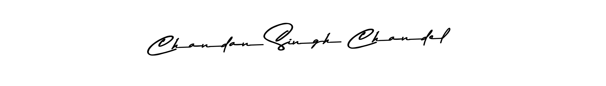 Design your own signature with our free online signature maker. With this signature software, you can create a handwritten (Asem Kandis PERSONAL USE) signature for name Chandan Singh Chandel. Chandan Singh Chandel signature style 9 images and pictures png