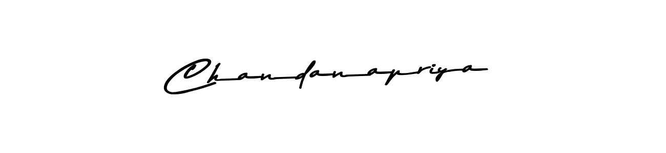 Also we have Chandanapriya name is the best signature style. Create professional handwritten signature collection using Asem Kandis PERSONAL USE autograph style. Chandanapriya signature style 9 images and pictures png