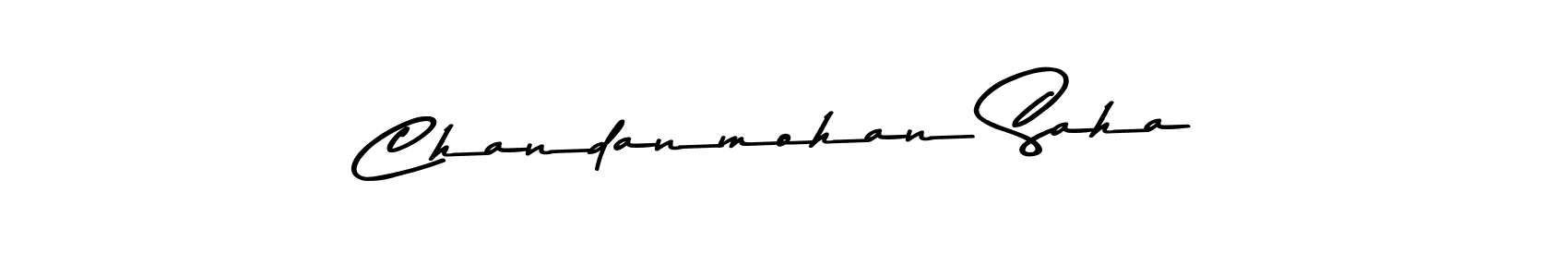 Make a beautiful signature design for name Chandanmohan Saha. Use this online signature maker to create a handwritten signature for free. Chandanmohan Saha signature style 9 images and pictures png