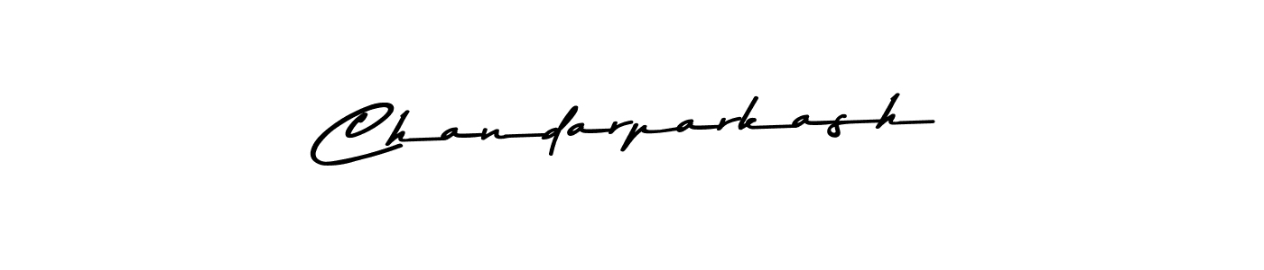 Use a signature maker to create a handwritten signature online. With this signature software, you can design (Asem Kandis PERSONAL USE) your own signature for name Chandarparkash. Chandarparkash signature style 9 images and pictures png