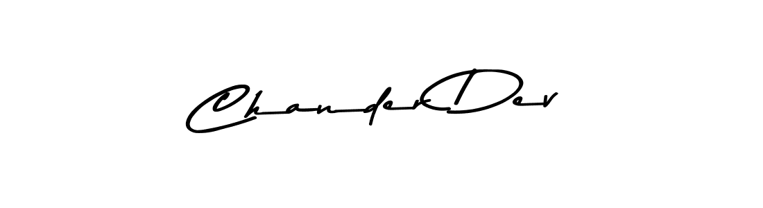 How to make Chander Dev signature? Asem Kandis PERSONAL USE is a professional autograph style. Create handwritten signature for Chander Dev name. Chander Dev signature style 9 images and pictures png