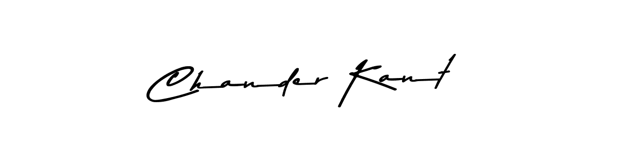 How to make Chander Kant signature? Asem Kandis PERSONAL USE is a professional autograph style. Create handwritten signature for Chander Kant name. Chander Kant signature style 9 images and pictures png