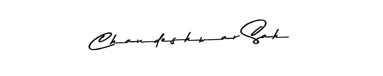 Also You can easily find your signature by using the search form. We will create Chandeshwar Sah name handwritten signature images for you free of cost using Asem Kandis PERSONAL USE sign style. Chandeshwar Sah signature style 9 images and pictures png