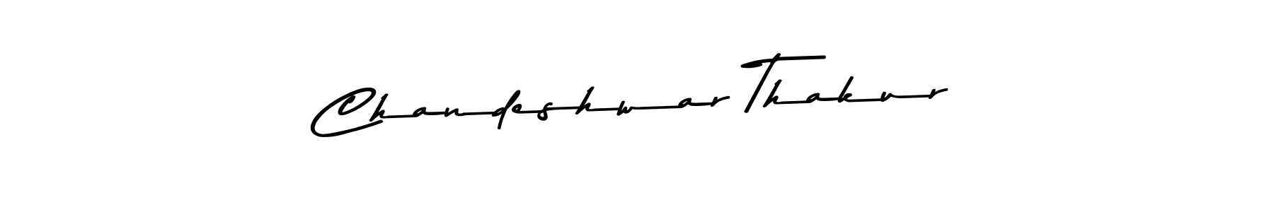 Use a signature maker to create a handwritten signature online. With this signature software, you can design (Asem Kandis PERSONAL USE) your own signature for name Chandeshwar Thakur. Chandeshwar Thakur signature style 9 images and pictures png