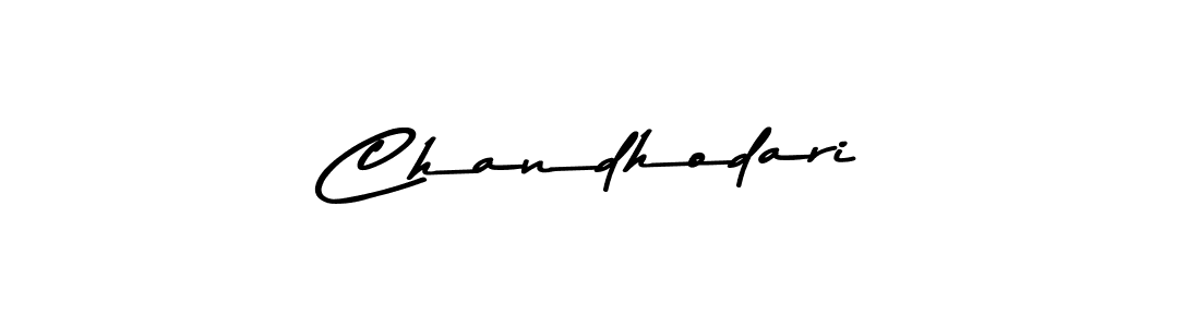 Use a signature maker to create a handwritten signature online. With this signature software, you can design (Asem Kandis PERSONAL USE) your own signature for name Chandhodari. Chandhodari signature style 9 images and pictures png