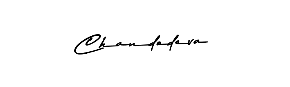 How to make Chandodeva signature? Asem Kandis PERSONAL USE is a professional autograph style. Create handwritten signature for Chandodeva name. Chandodeva signature style 9 images and pictures png