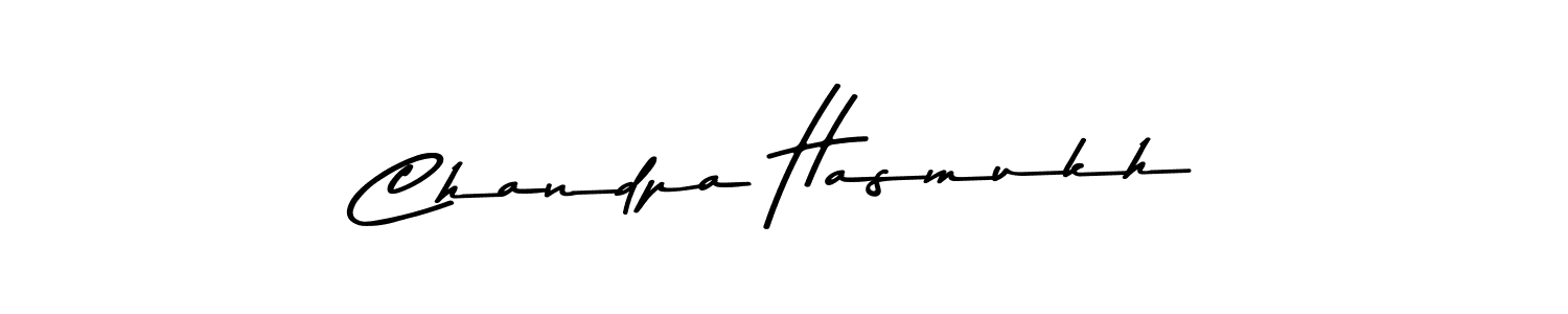 Make a beautiful signature design for name Chandpa Hasmukh. Use this online signature maker to create a handwritten signature for free. Chandpa Hasmukh signature style 9 images and pictures png