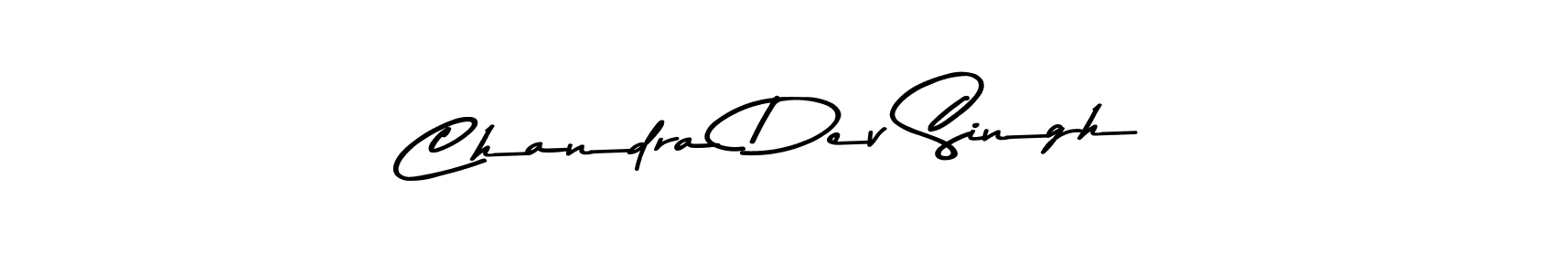 Design your own signature with our free online signature maker. With this signature software, you can create a handwritten (Asem Kandis PERSONAL USE) signature for name Chandra Dev Singh. Chandra Dev Singh signature style 9 images and pictures png