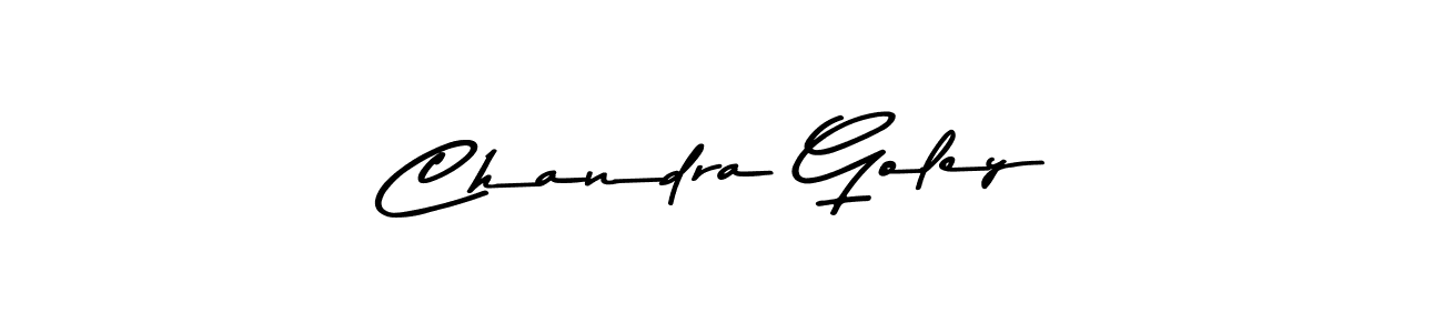 Make a beautiful signature design for name Chandra Goley. Use this online signature maker to create a handwritten signature for free. Chandra Goley signature style 9 images and pictures png