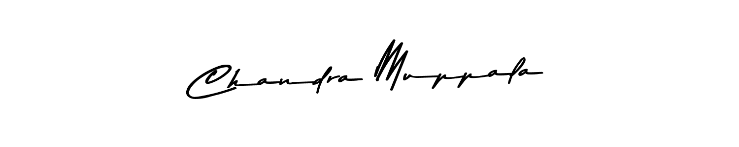 Also we have Chandra Muppala name is the best signature style. Create professional handwritten signature collection using Asem Kandis PERSONAL USE autograph style. Chandra Muppala signature style 9 images and pictures png
