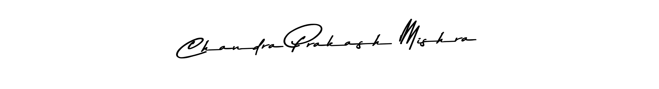 Design your own signature with our free online signature maker. With this signature software, you can create a handwritten (Asem Kandis PERSONAL USE) signature for name Chandra Prakash Mishra. Chandra Prakash Mishra signature style 9 images and pictures png