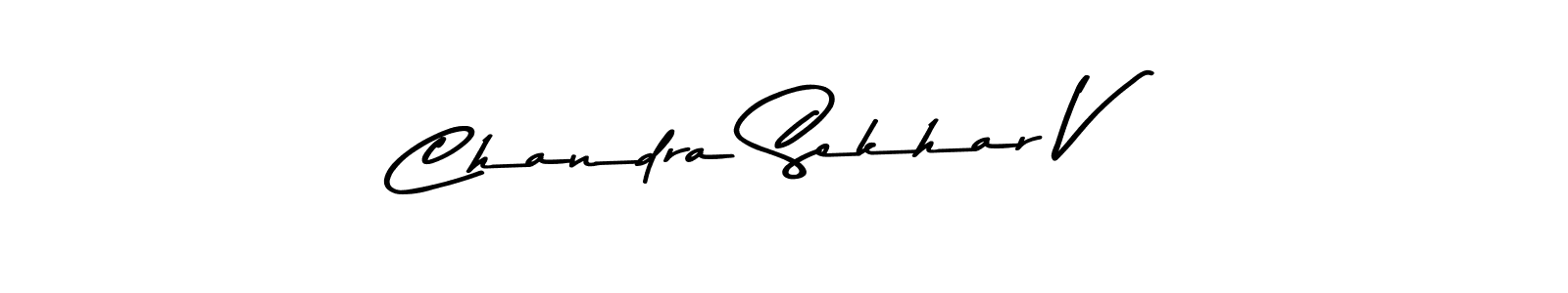 Design your own signature with our free online signature maker. With this signature software, you can create a handwritten (Asem Kandis PERSONAL USE) signature for name Chandra Sekhar V. Chandra Sekhar V signature style 9 images and pictures png