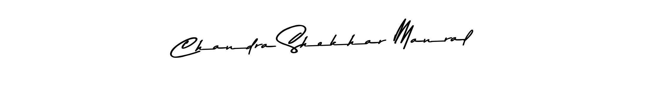 Asem Kandis PERSONAL USE is a professional signature style that is perfect for those who want to add a touch of class to their signature. It is also a great choice for those who want to make their signature more unique. Get Chandra Shekhar Manral name to fancy signature for free. Chandra Shekhar Manral signature style 9 images and pictures png