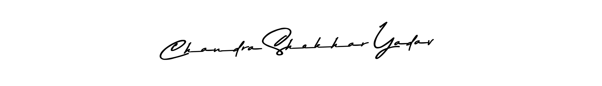 Use a signature maker to create a handwritten signature online. With this signature software, you can design (Asem Kandis PERSONAL USE) your own signature for name Chandra Shekhar Yadav. Chandra Shekhar Yadav signature style 9 images and pictures png